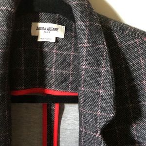 Zadig and Voltaire Unique Tweed Blazer